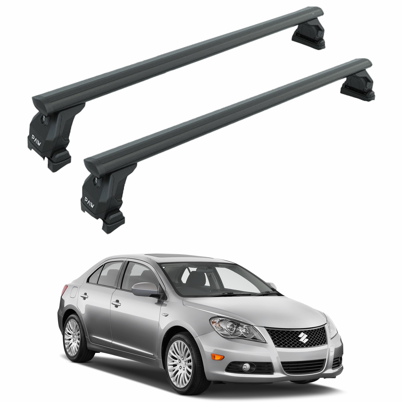 Suzuki Kizashi Tavan Taşıyıcı Ara Barlar – Vidalı Montaj