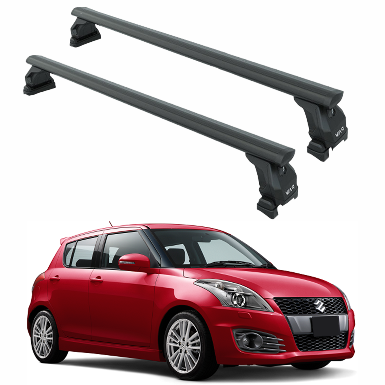 Suzuki Swift 2010-2017 Tavan Taşıyıcı Ara Barlar – Vidalı Montaj