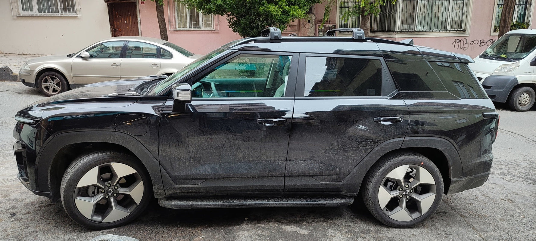 KGM Actyon 2025-2026 Portbagaj Taşıyıcı Ara Atkisi - Ara Çubuk Paw Pro 2 Gri