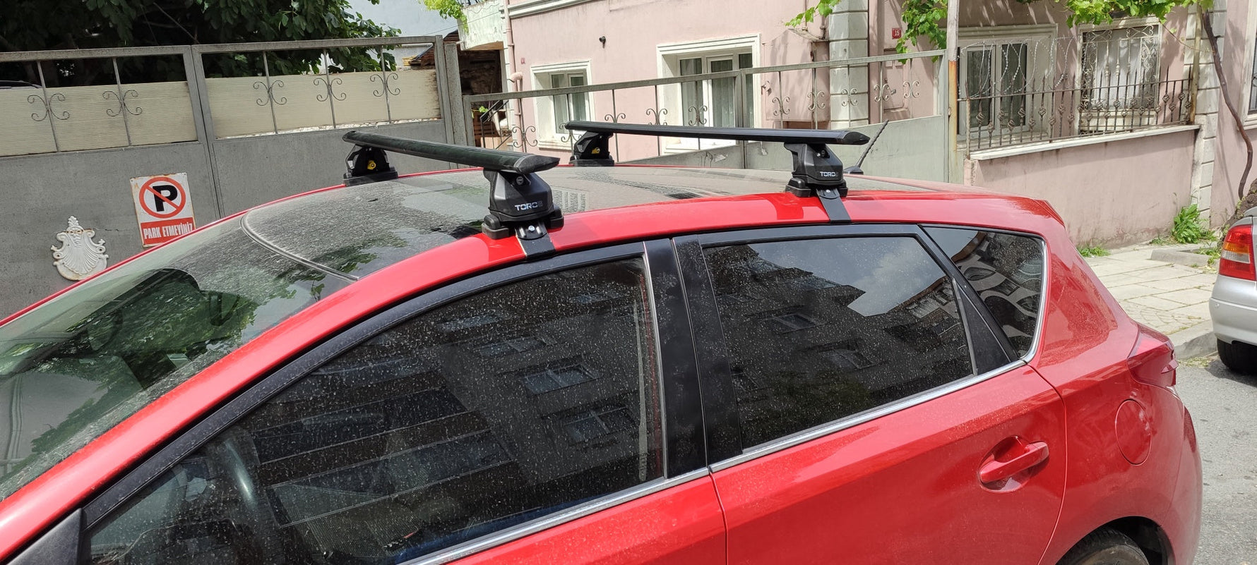 Toyota Auris 2013-2019 Tavan Rayı Ara Atkı Normal Tavan Siyah