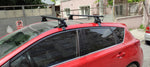 Toyota Auris 2013-2019 Oluksuz Üst Tavan Portbagaj Taşıyıcı Ara Atkısı Toros Serisi Pro 4 Gri (Glass Roof)