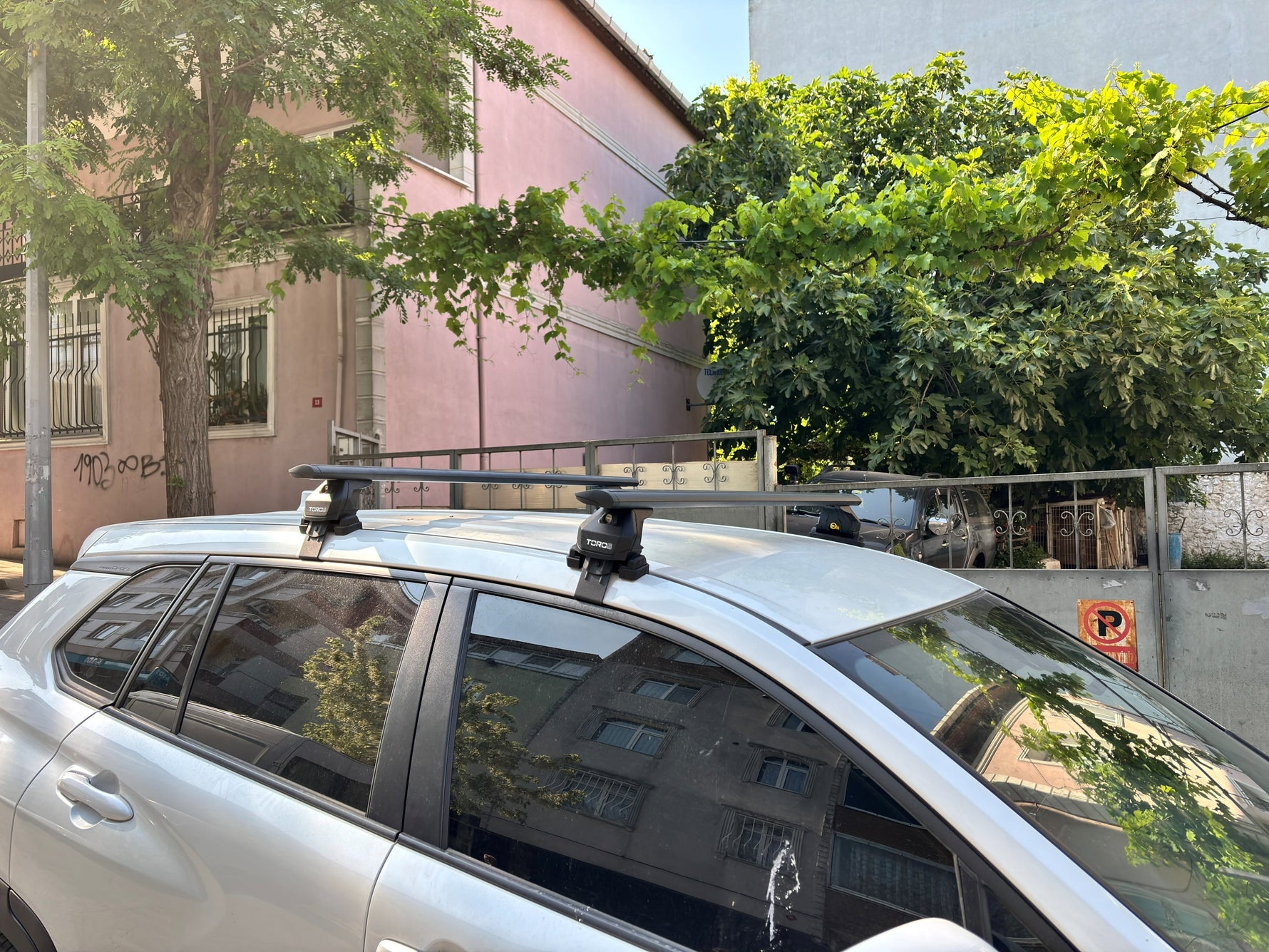 Toyota Corolla Cross Portbagaj Taşıyıcı Ara Atkisi - Ara Bar, Paw Pro 2, Gri