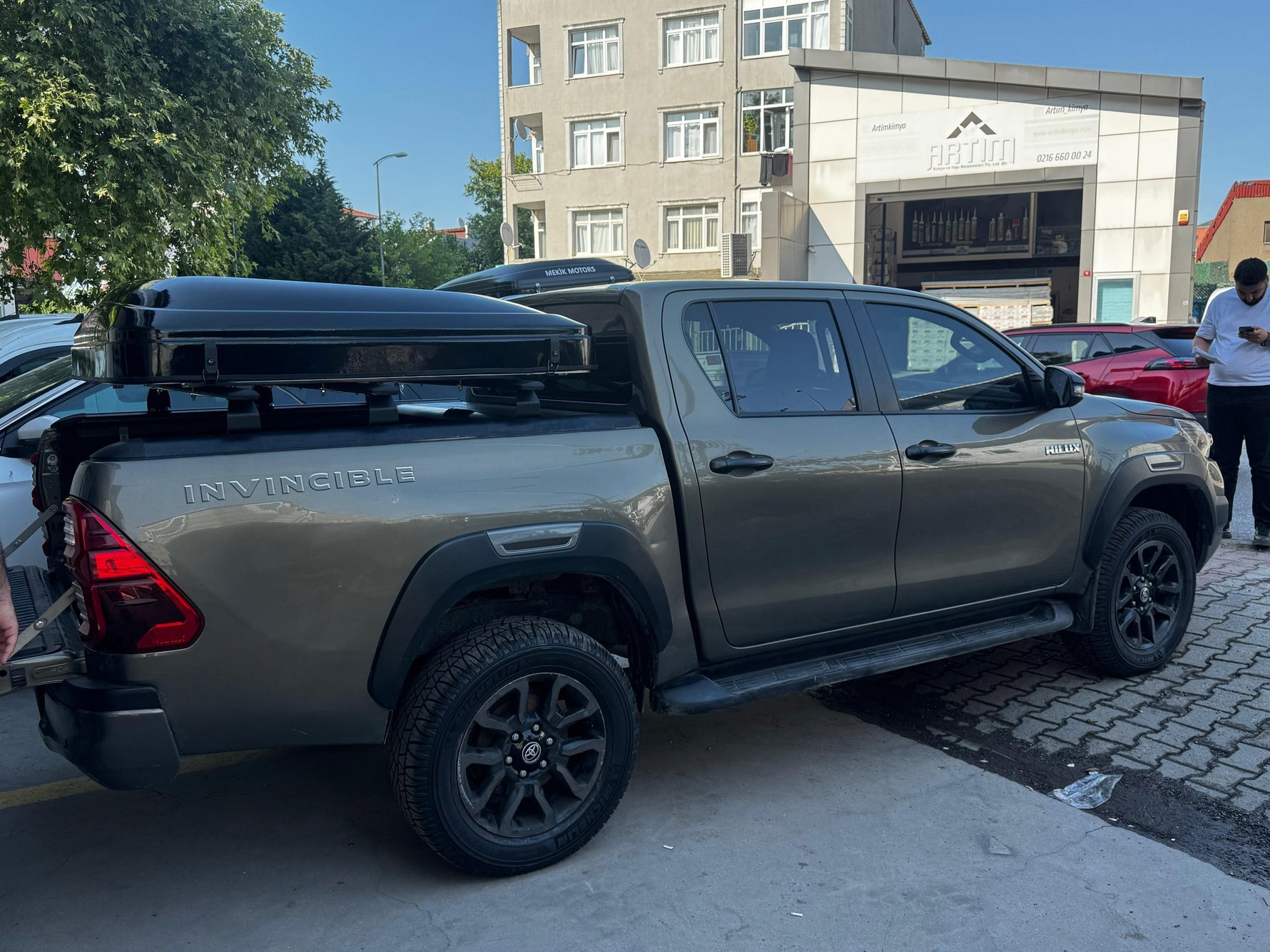 Toyota Hilux (2015-2025) Kasa Üstü Bed Rack Taşıyıcı Bar Siyah