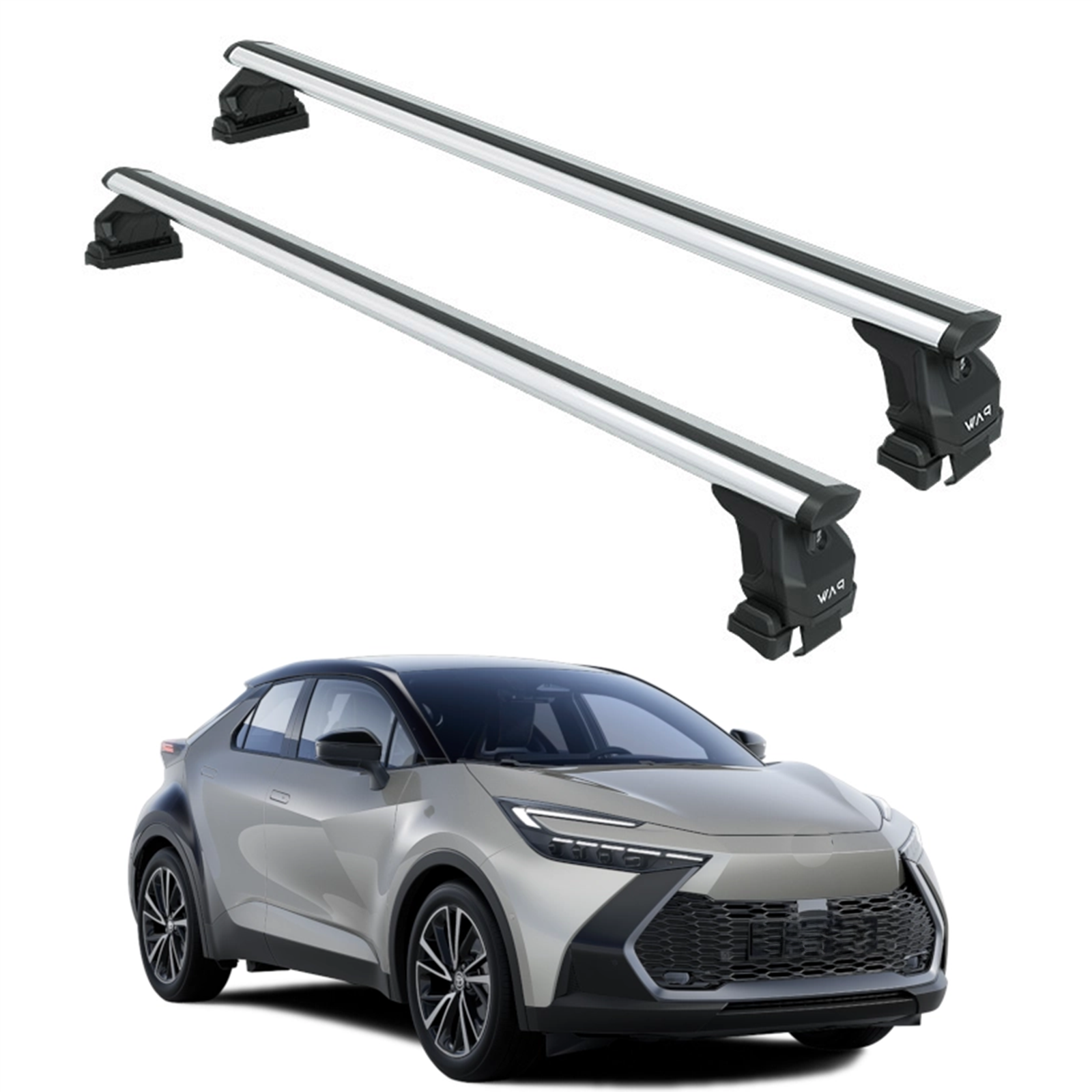 Toyota C-Hr 2023-2025 Oluksuz Üst Tavan Portbagaj Taşıyıcı Ara Atkısı Toros Serisi Pro 4 Gri