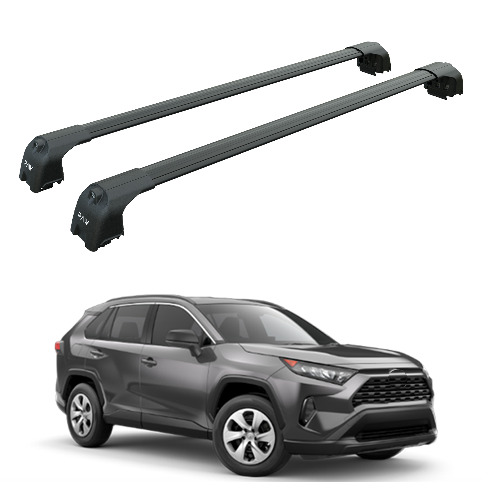 Toyota Rav 4 2018-2025 Portbagaj Taşıyıcı Ara Atkisi - Ara Çubuk Paw Pro 2 Siyah