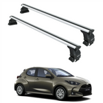 Toyota Yaris Hb 2020-2025 Oluksuz Üst Tavan Portbagaj Taşıyıcı Ara Atkısı Toros Serisi Pro 4 Gri