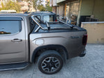 Volkswagen Amarok (2020-2025) Kasa Üstü Bed Rack Taşıyıcı Bar Gri | Rollbar Uyumlu |