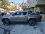 Volkswagen Amarok (2020-2025) Kasa Üstü Bed Rack Taşıyıcı Bar Gri | Rollbar Uyumlu |