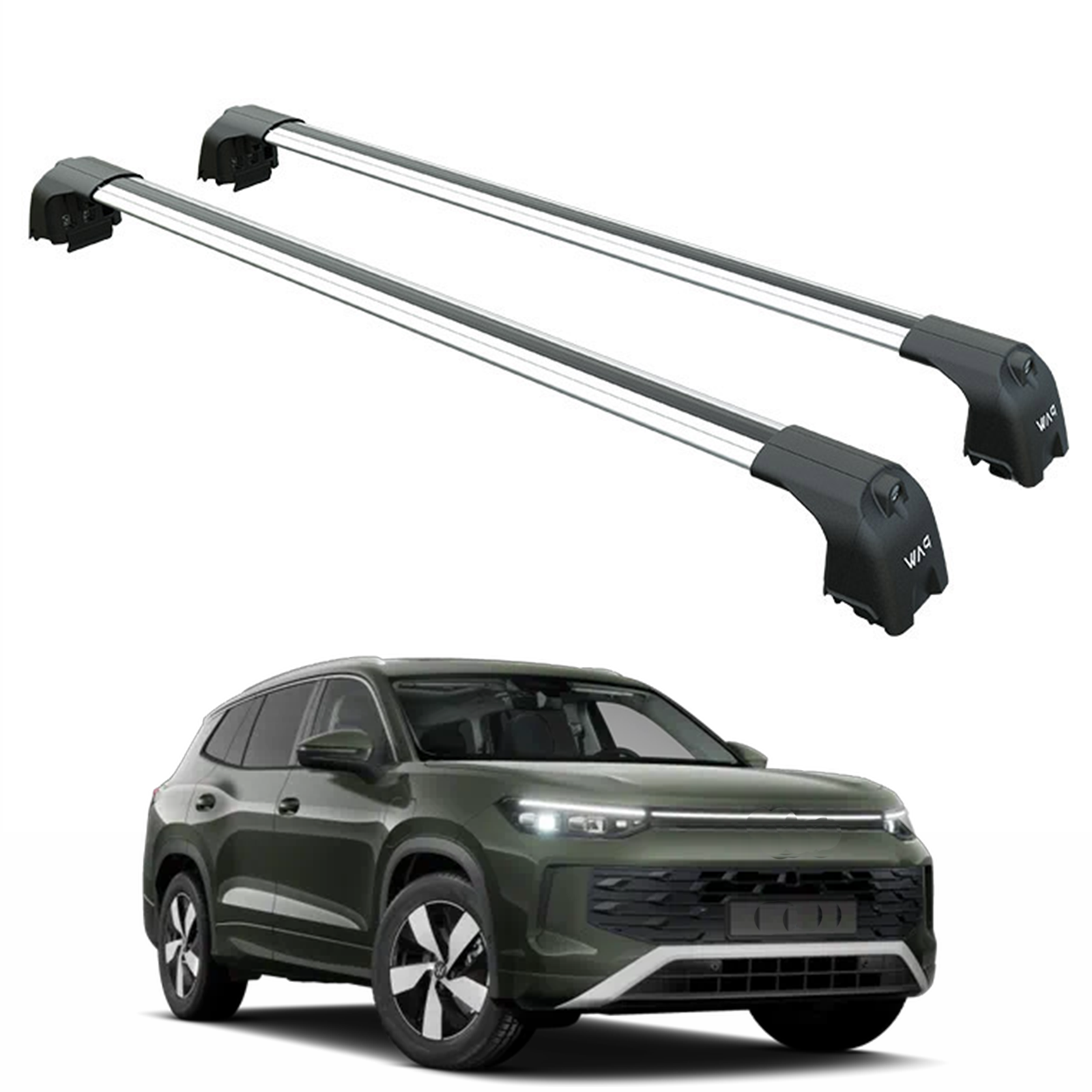 Volkswagen Tayron 2025-2026 Portbagaj Taşıyıcı Ara Atkisi - Ara Çubuk Paw Pro 2 Gri