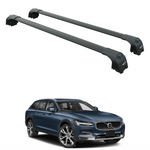 Volvo V90 2016-2025 Portbagaj Taşıyıcı Ara Atkisi - Ara Çubuk Paw Pro 2 Siyah