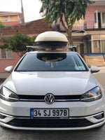 Volkswagen Golf 5D (Mk7) 2012-2019 Oluksuz Üst Tavan Portbagaj Taşıyıcı Ara Atkısı Toros Serisi Pro 4 Gri