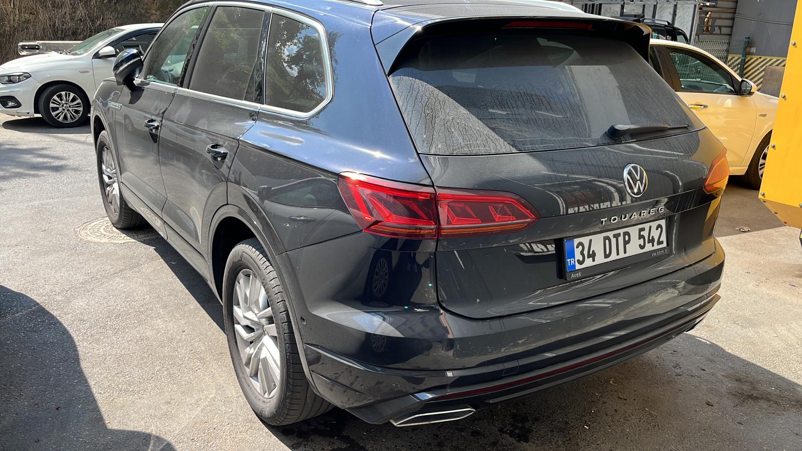 Volkswagen Touareg 2019-2023 Portbagaj Taşıyıcı Ara Atkisi - Ara Çubuk Paw Pro 2 Gri