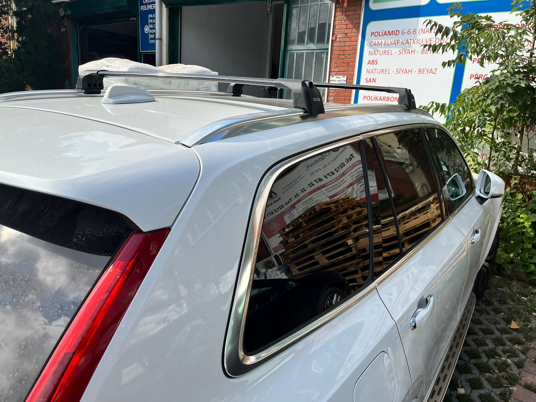 Volvo Xc90 2015-2025 Portbagaj Taşıyıcı Ara Atkisi - Ara Çubuk Paw Pro 2 Gri