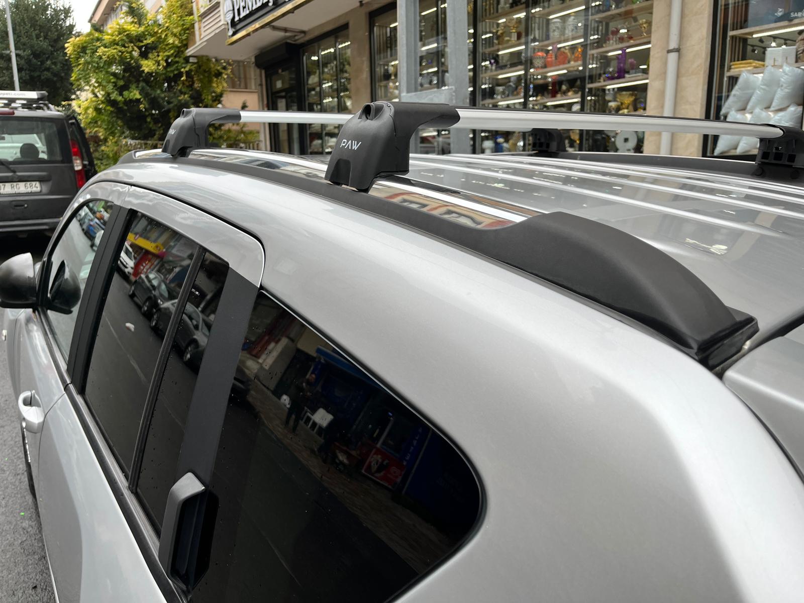 Jeep Compass 2011-2017 Portbagaj Taşıyıcı Ara Atkisi - Ara Çubuk Paw Pro 2 Gri