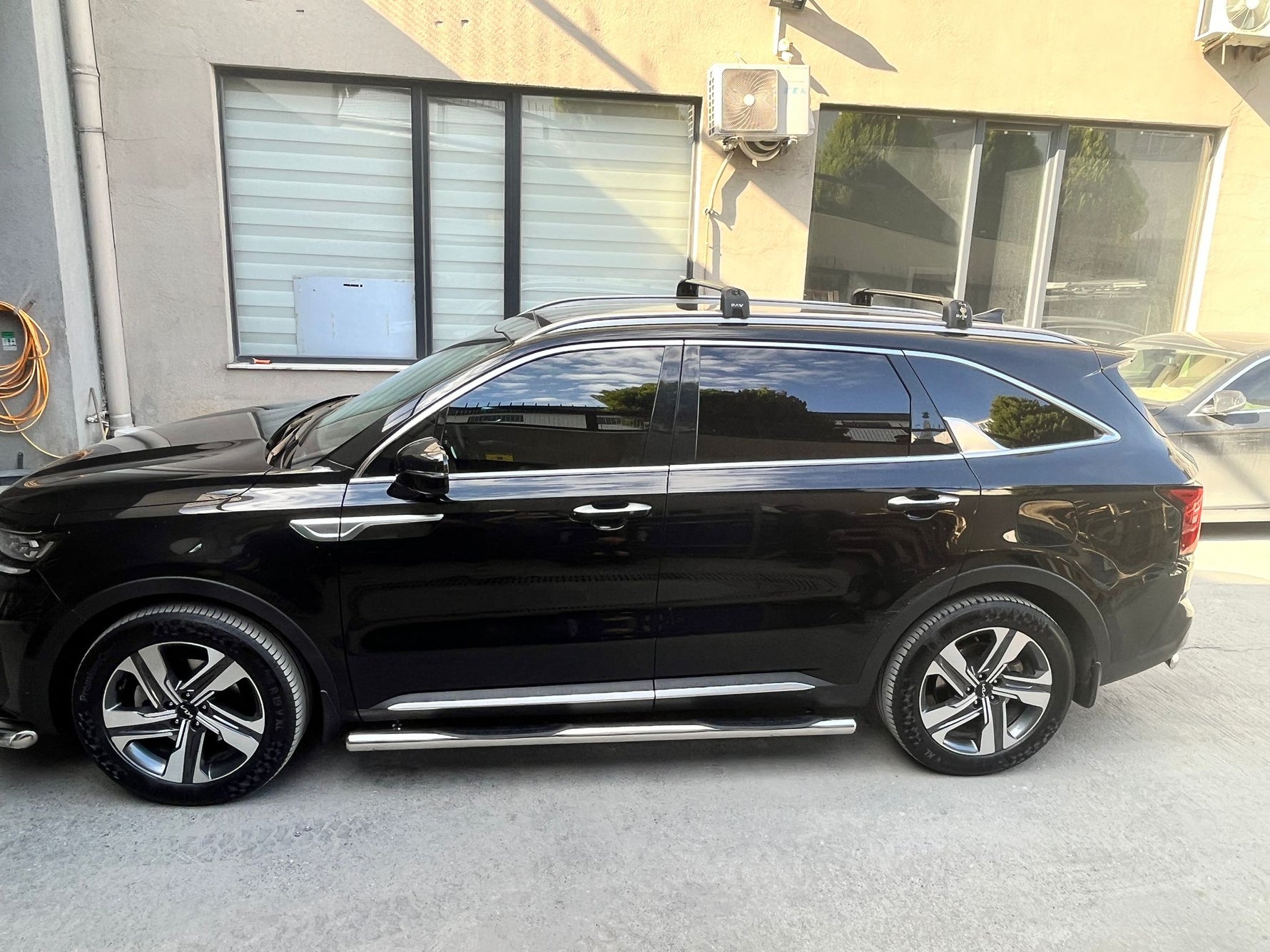 Kia Sorento 2020-2025 Portbagaj Taşıyıcı Ara Atkisi - Ara Çubuk Paw Pro 2 Siyah