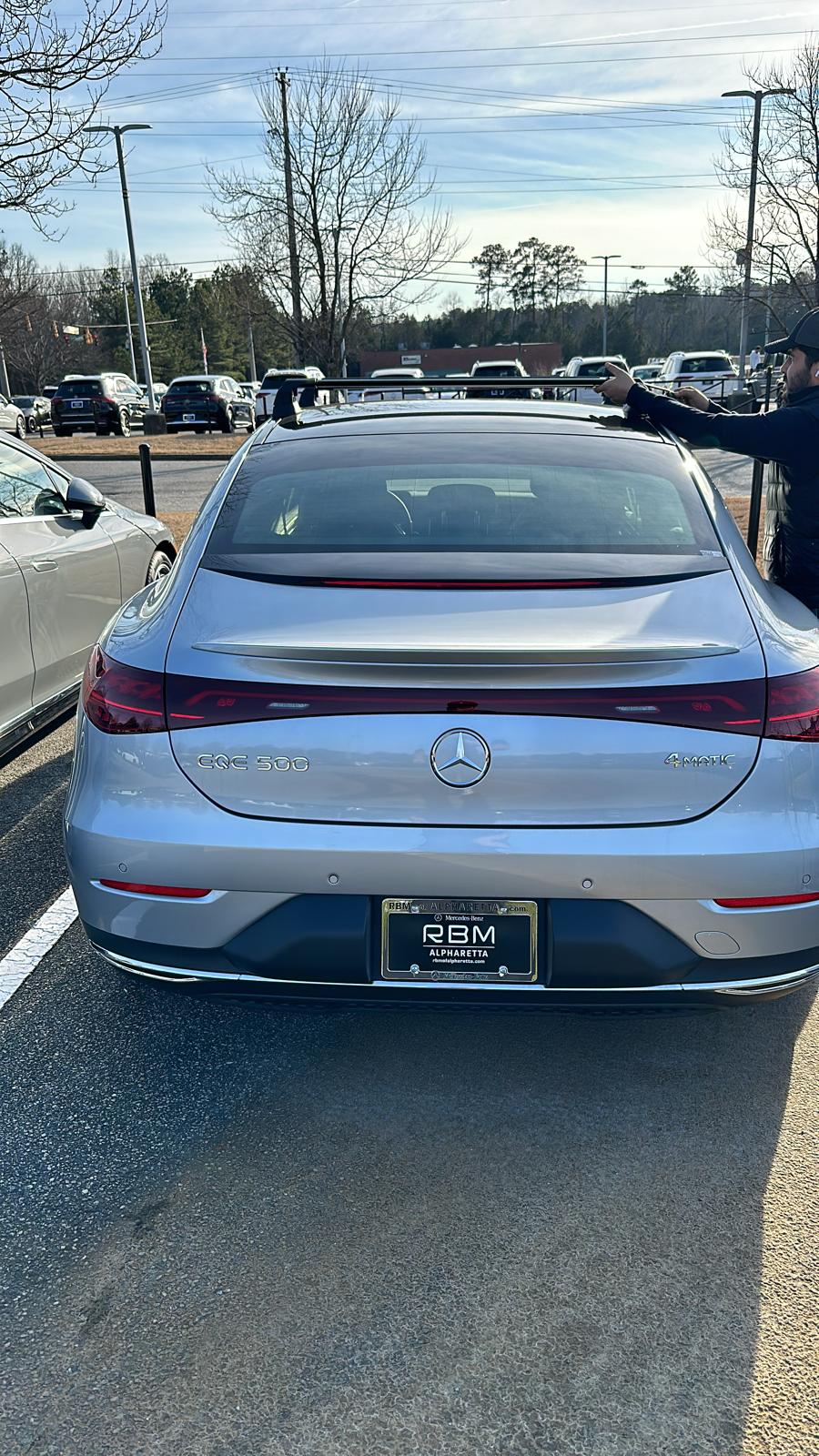 Paw Mercedes-Benz EQS Sedan (V297) 2021-2025 Ara Atkı Portbagaj Taşıyıcı - Pro 3 Siyah