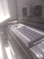 H1 Ladder Roof Rack 2018- On Sprinter Low Roof (144 WB) Roof Rack Siyah
