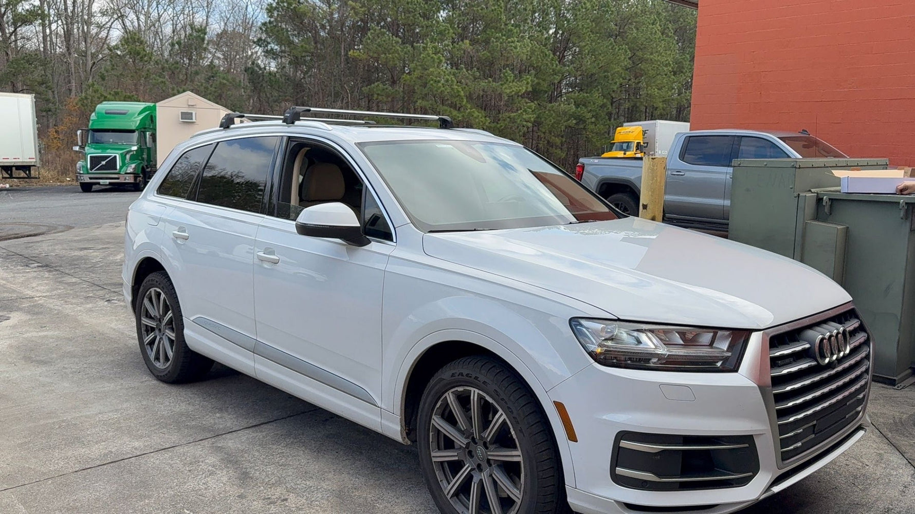 Audi Q7 2016-2025 Portbagaj Taşıyıcı Ara Atkisi - Ara Çubuk Paw Pro 2 Siyah