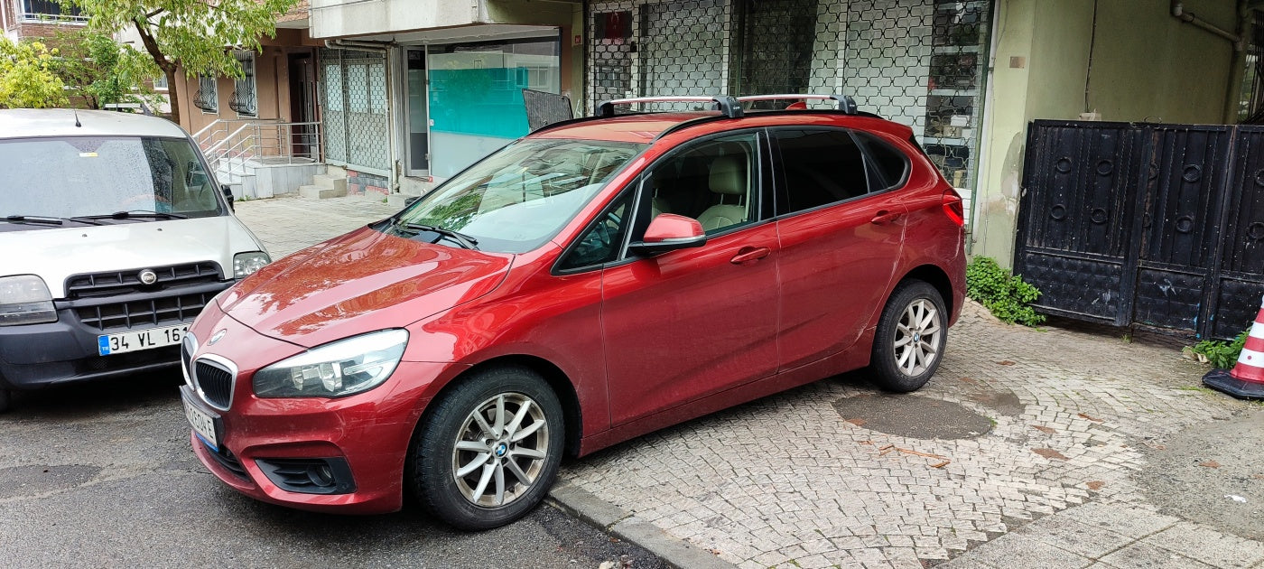 Bmw 2 Active Tourer F46 2022-2025 Portbagaj Taşıyıcı Ara Atkisi - Ara Çubuk Paw Pro 2 Gri