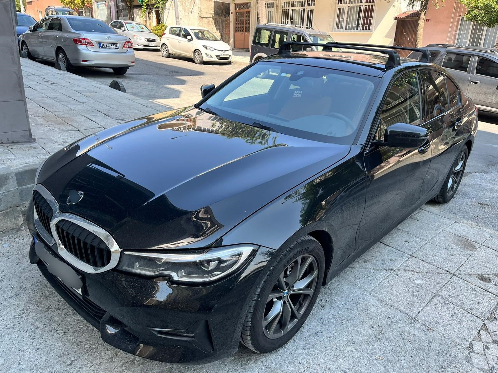 Bmw 3 Serisi Sedan G20 (2018-2025) Ara Atkı Portbagaj Taşıyıcı - Paw Pro 3 Siyah