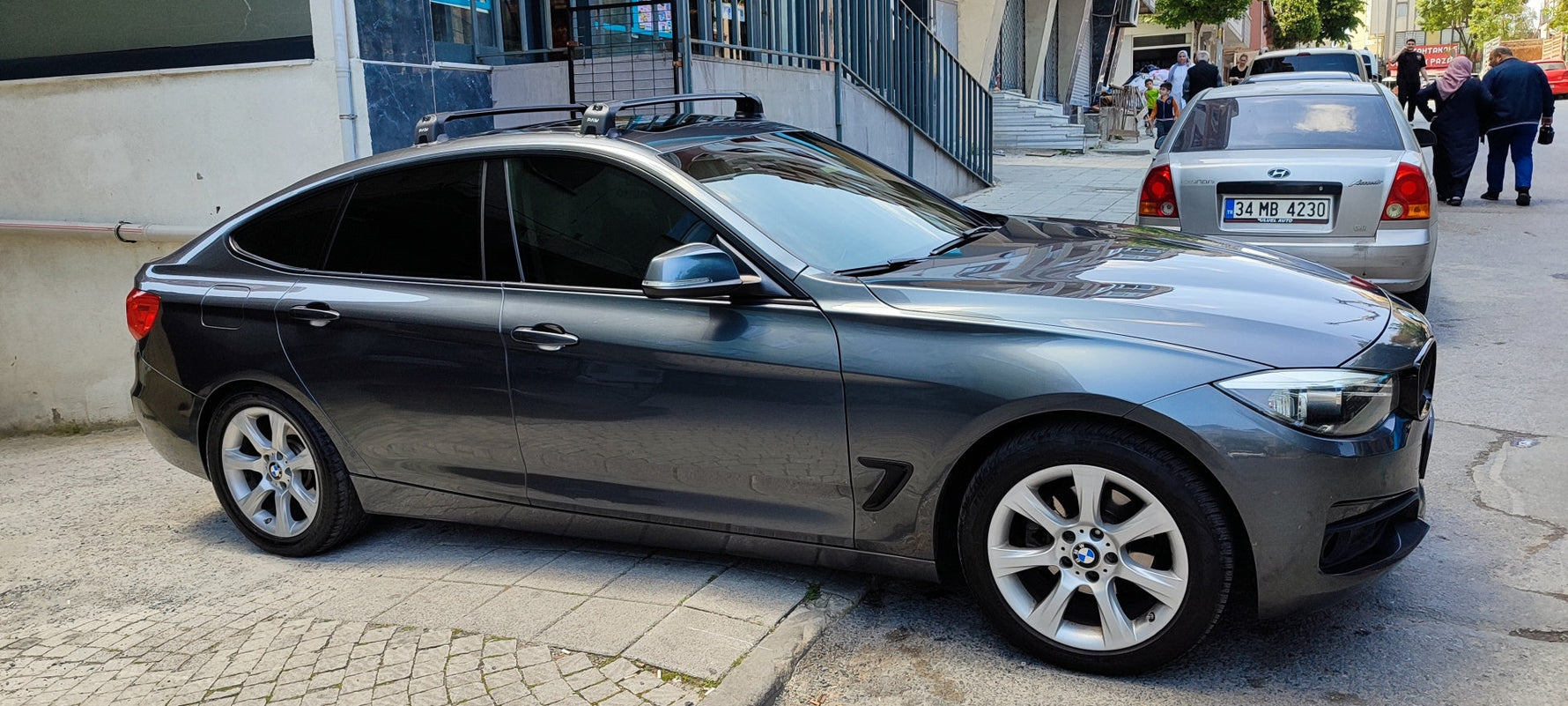 Bmw 3 Serisi GT F34 (2013-2019) Ara Atkı Portbagaj Taşıyıcı - Paw Pro 3 Siyah