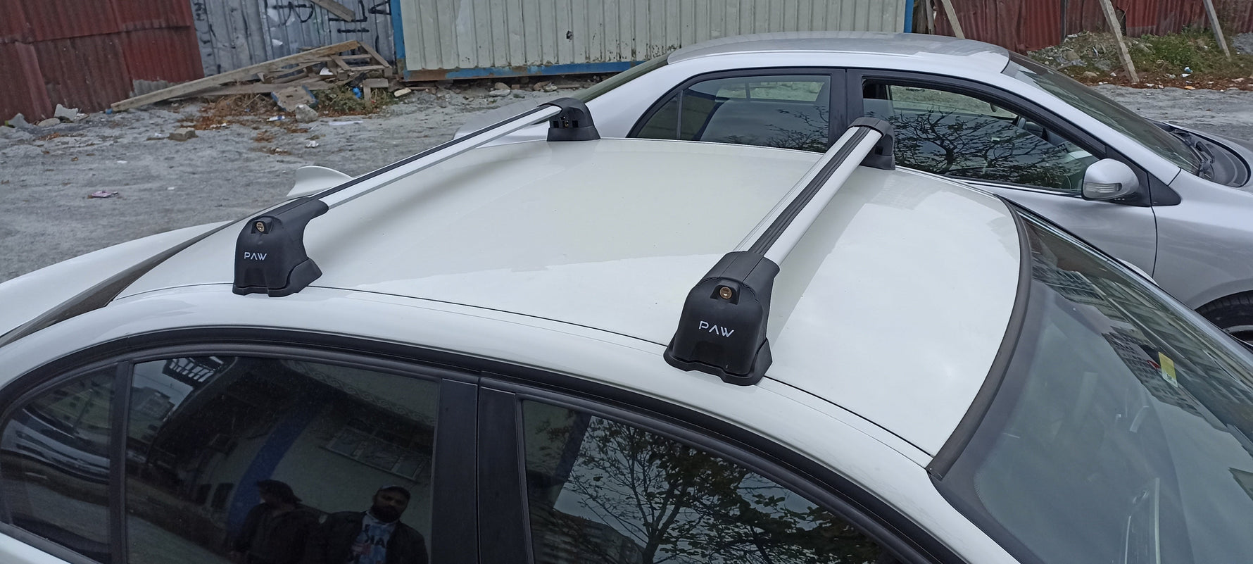 Bmw 3 Serisi Sedan F30 (2011-2018) Ara Atkı Portbagaj Taşıyıcı - Paw Pro 3 Gri