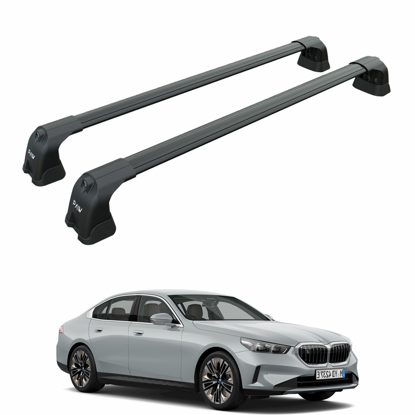 Bmw 5 Sedan G60 Portbagaj Taşıyıcı Ara Atkı Aparatı Paw Pro 3 2024-2025 Siyah