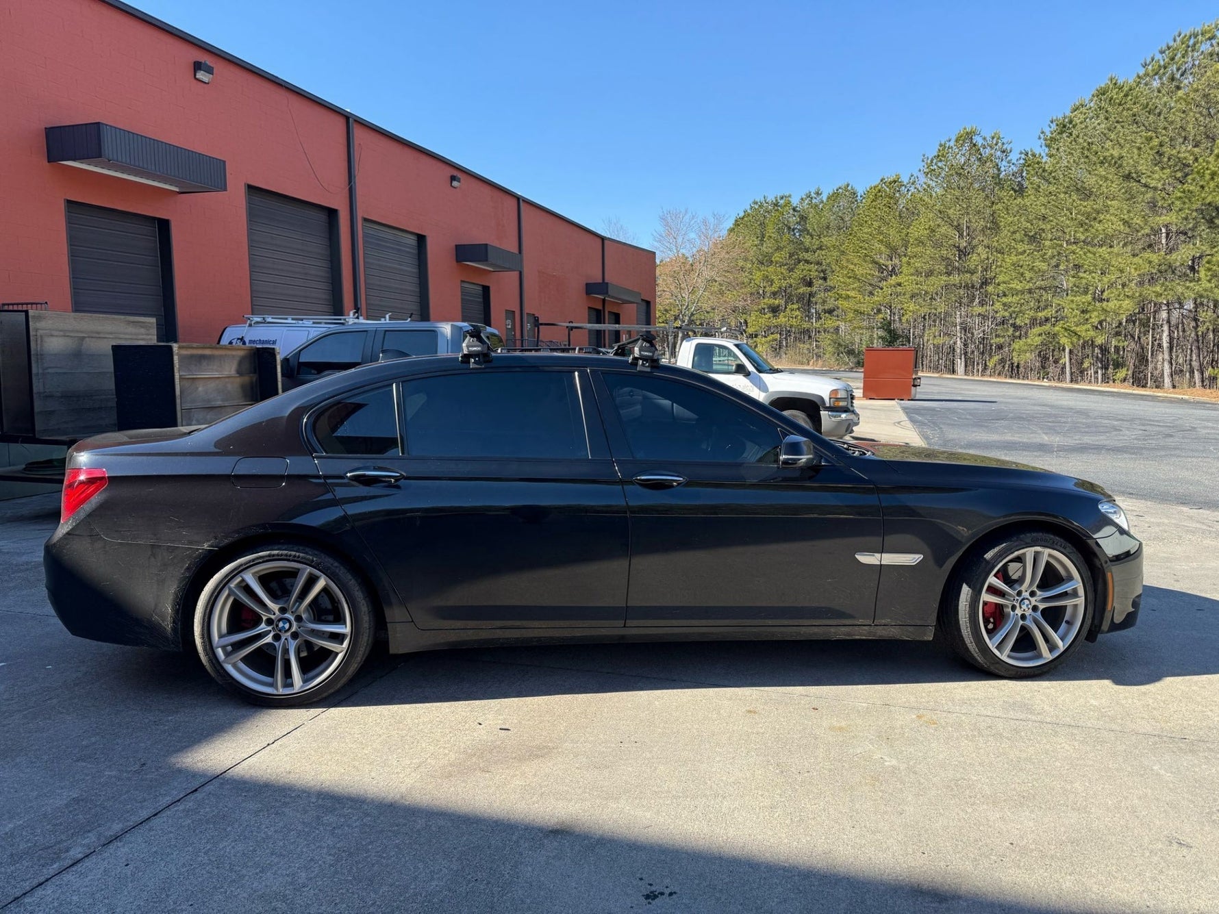 Paw BMW 7 Serisi Sedan F01/F02 (2007-2016) Ara Atkı Portbagaj Taşıyıcı Pro 3 Siyah