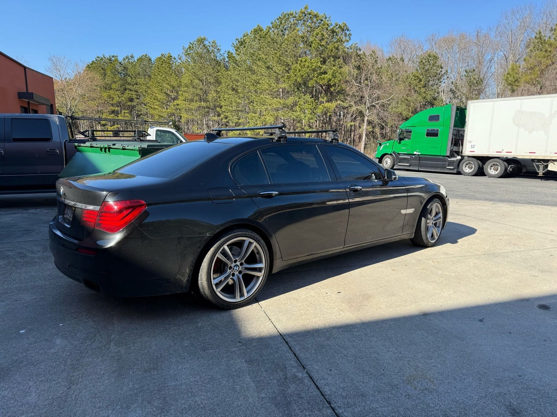 Paw BMW 7 Serisi Sedan F01/F02 (2007-2016) Ara Atkı Portbagaj Taşıyıcı Pro 3 Siyah