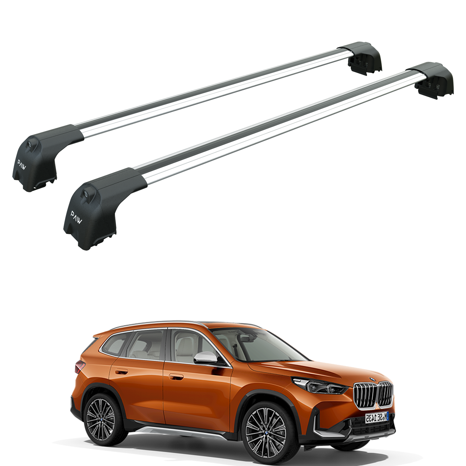 Bmw X1 U11 2022-2025 Portbagaj Taşıyıcı Ara Atkisi - Ara Çubuk Paw Pro 2 Gri