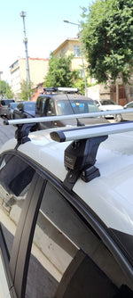 Citroen C3 B618 2016-2025 Oluksuz Üst Tavan Portbagaj Taşıyıcı Ara Atkısı Toros Serisi Pro 4 Siyah