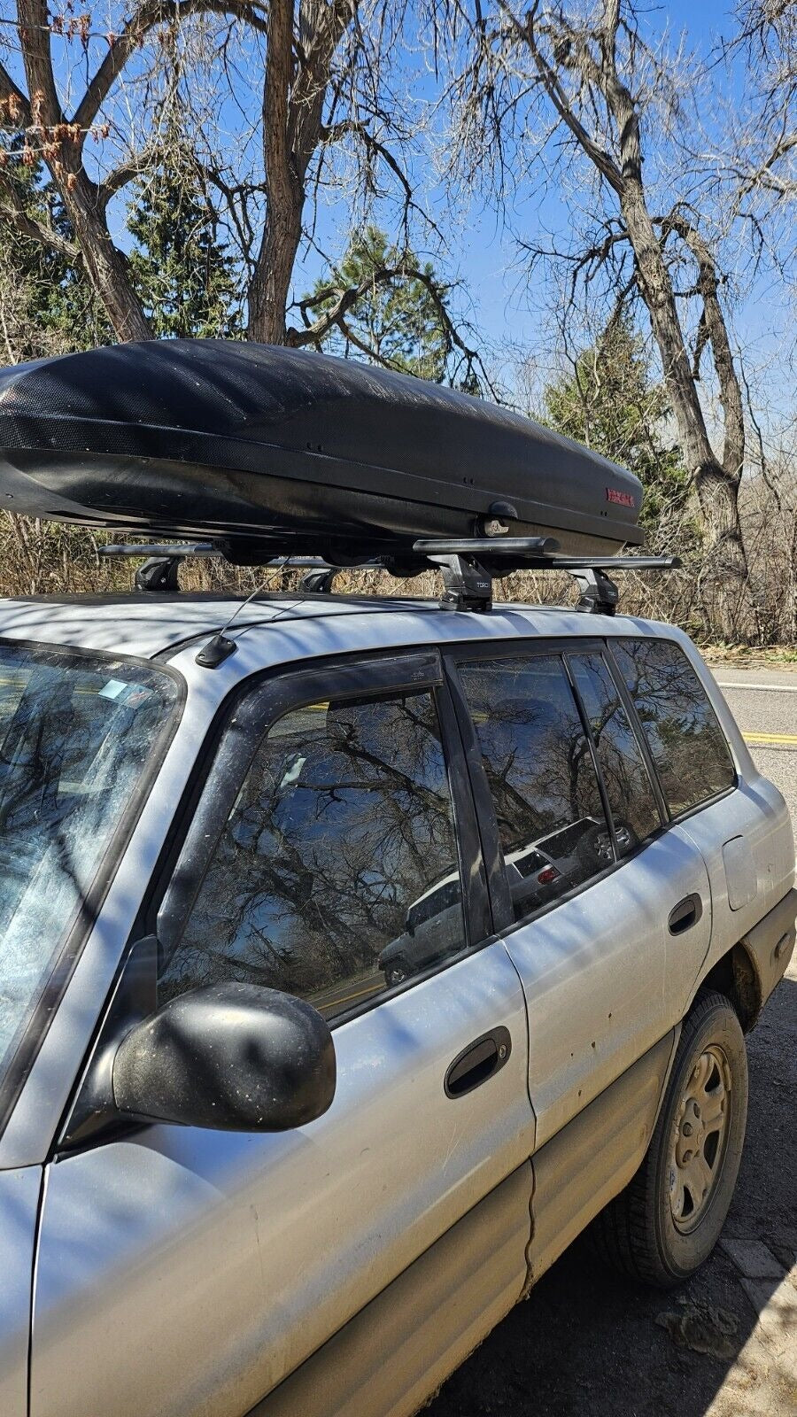 Toyota Rav 4 2000-2006 Tavan Taşıyıcı Ara Barlar Vidalı Montaj, Paw Fix Pro, Siyah