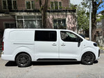 Citroen Jumpy Mk3 2016-2025 Kısa Şase Araç Üstü Alüminyum Tavan Yan Rayları Plus Serisi - Gri