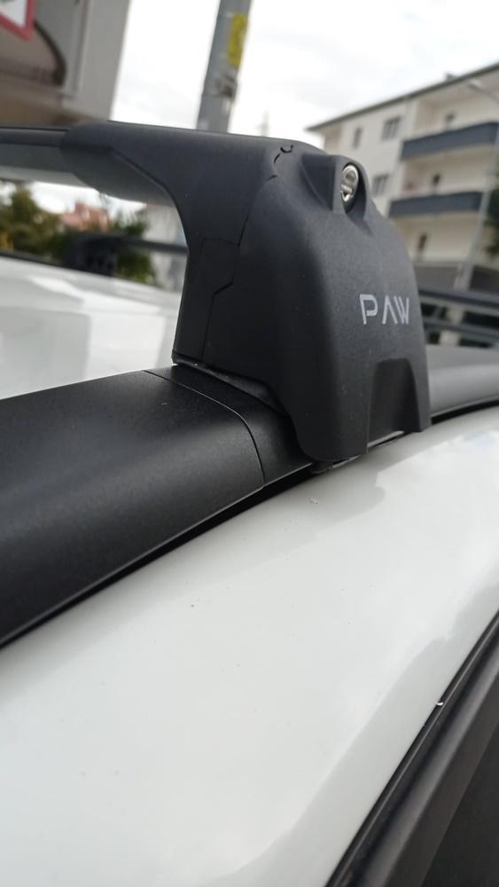 Fiat Egea Hatcback 2015-2025 Portbagaj Taşıyıcı Ara Atkisi - Ara Çubuk Paw Pro 2 Gri