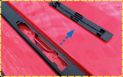 Suzuki Swift 2010-2017 Tavan Taşıyıcı Ara Barlar – Vidalı Montaj, Toros Fix Pro, Siyah