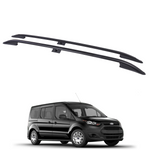 Ford Transit Connect 2013-2024 Araç Üstü Alüminyum Tavan Yan Rayları Plus Serisi Uzun Şase - Siyah