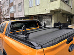 KGM Ssangyong Musso Grand Kasa Üstü Bed Rack Taşıyıcı Bar – Siyah| Kilitli Sistem | Vida Montajlı