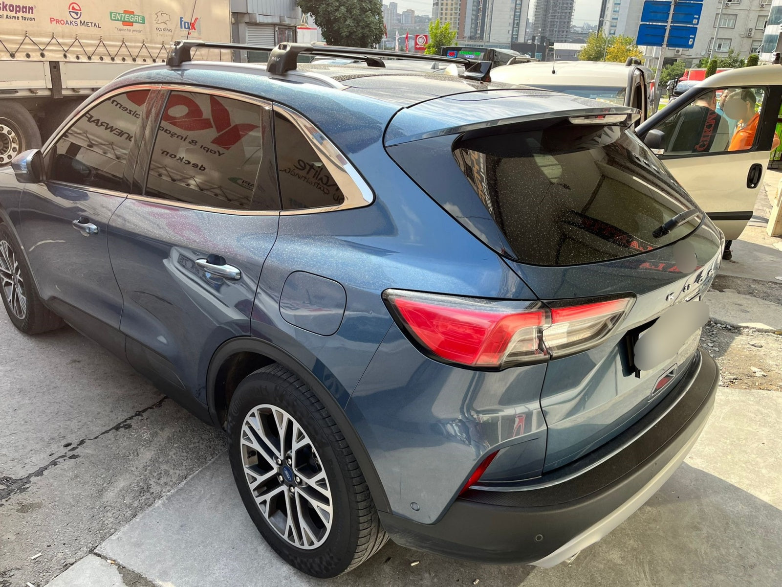 Ford Escape Cx482 2020-2025 Portbagaj Taşıyıcı Ara Atkisi - Ara Çubuk Paw Pro 2 Siyah