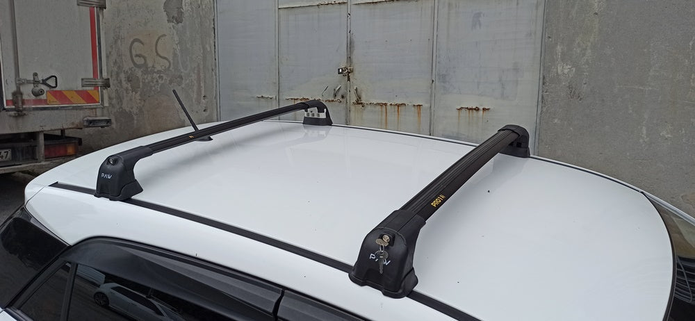 Paw Hyundai i20 (GB) 2014-2020 Cross Bar Roof Rack Carrier - Pro 3 Black