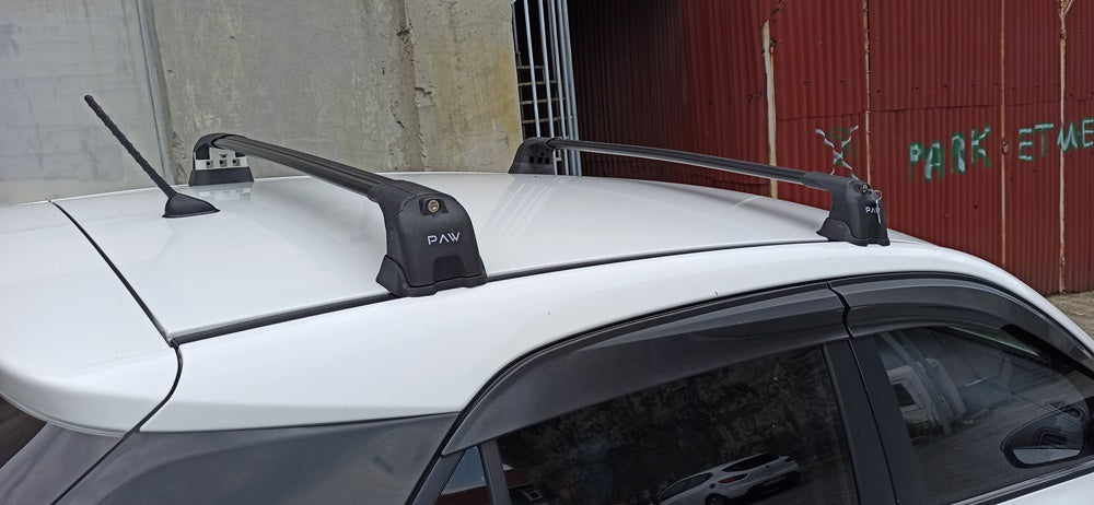 Paw Hyundai i20 (GB) 2014-2020 Cross Bar Roof Rack Carrier - Pro 3 Black