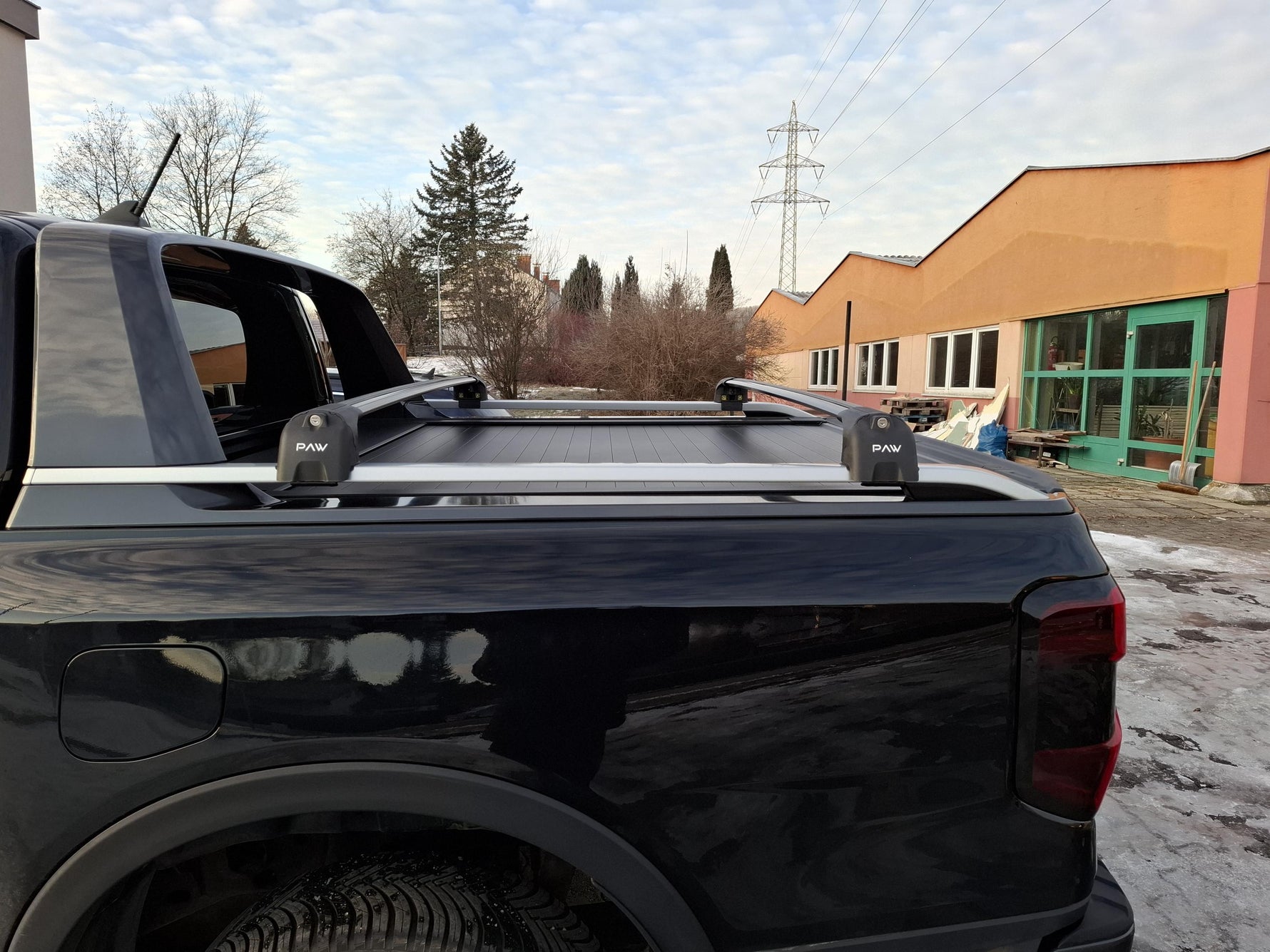 Ford Ranger Wildtrak (2023-2026) Kasa Üstü Bed Rack Taşıyıcı Bar Siyah | Kilitli Sistem Pro 2