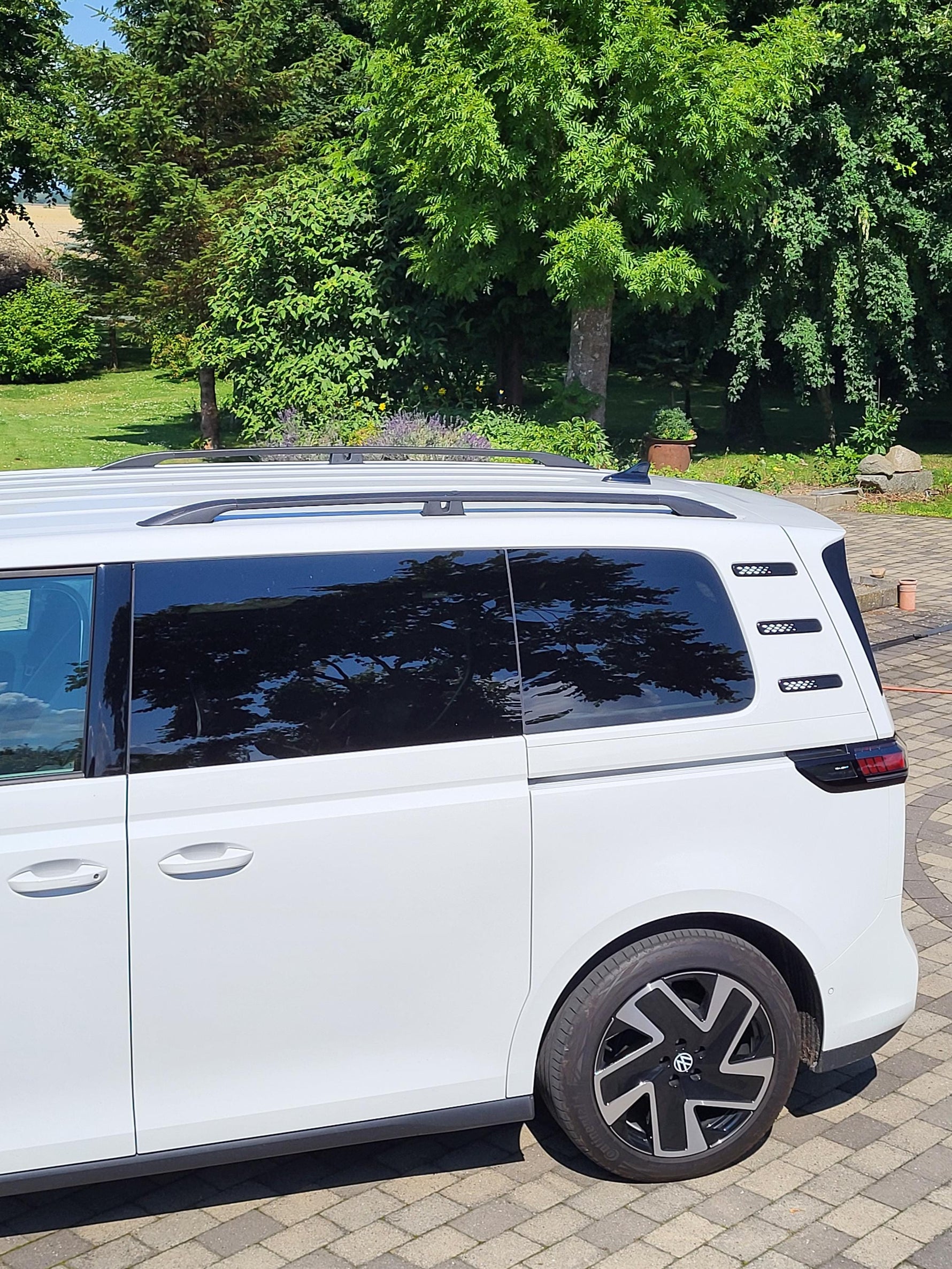 Volkswagen Id. Buzz Alüminyum Tavan Yan Rayları Plus Serisi - Gri