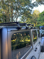 Jeep Wrangler Jk 2007-2018 Yagmur Oluklu Üst Tavan Taşıyıcı Ara Atkısı Paw Siyah