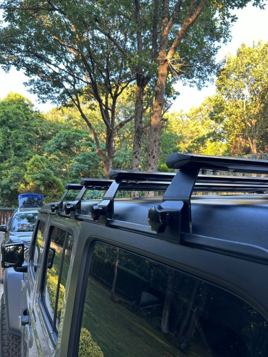 Jeep Wrangler Jk 2007-2018 Yagmur Oluklu Üst Tavan Taşıyıcı Ara Atkısı Paw Gri