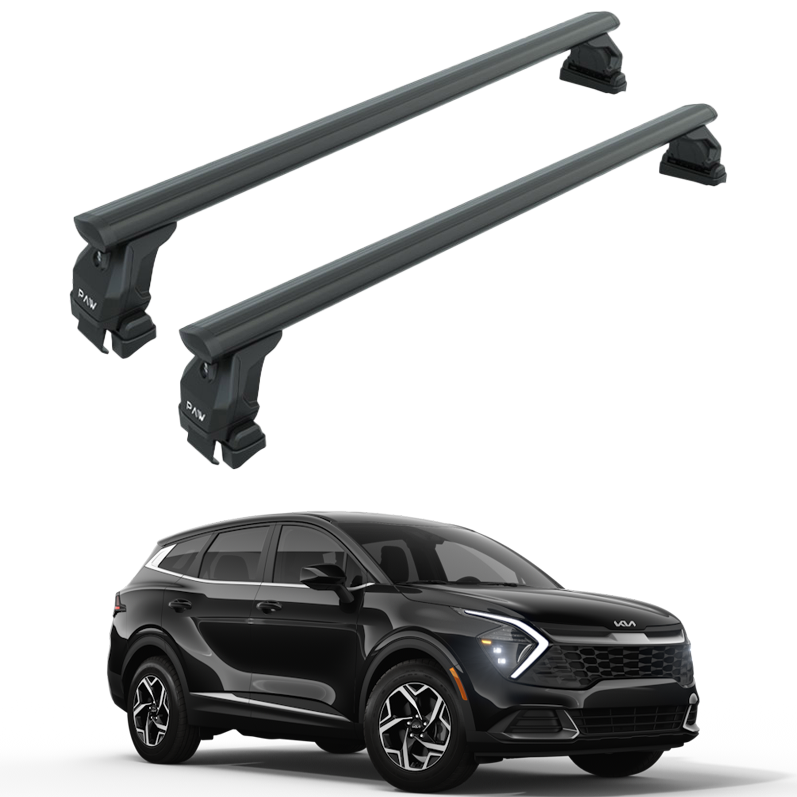 Kia Sportage 2022-2025 Oluksuz Üst Tavan Portbagaj Taşıyıcı Ara Atkısı Toros Serisi Pro 4 Siyah