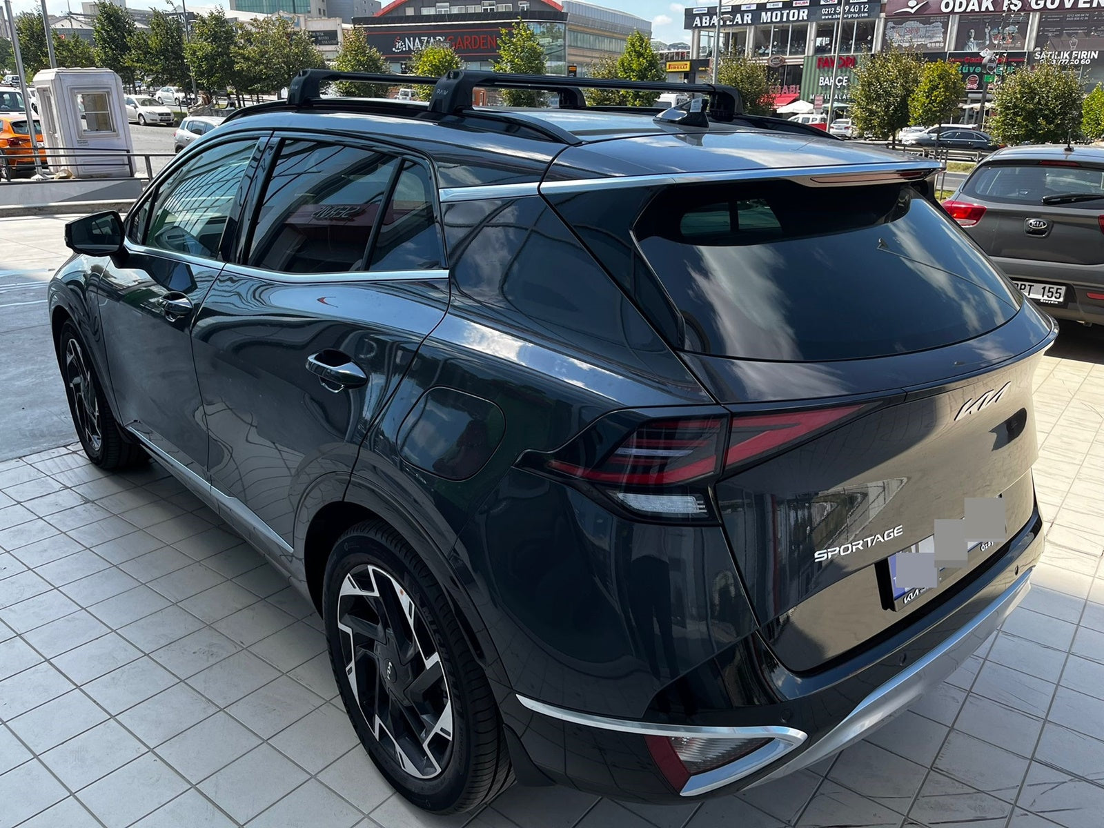 Kia Sportage 2022-2026 Portbagaj Taşıyıcı Ara Atkisi - Ara Bar Paw Pro 2 Gri