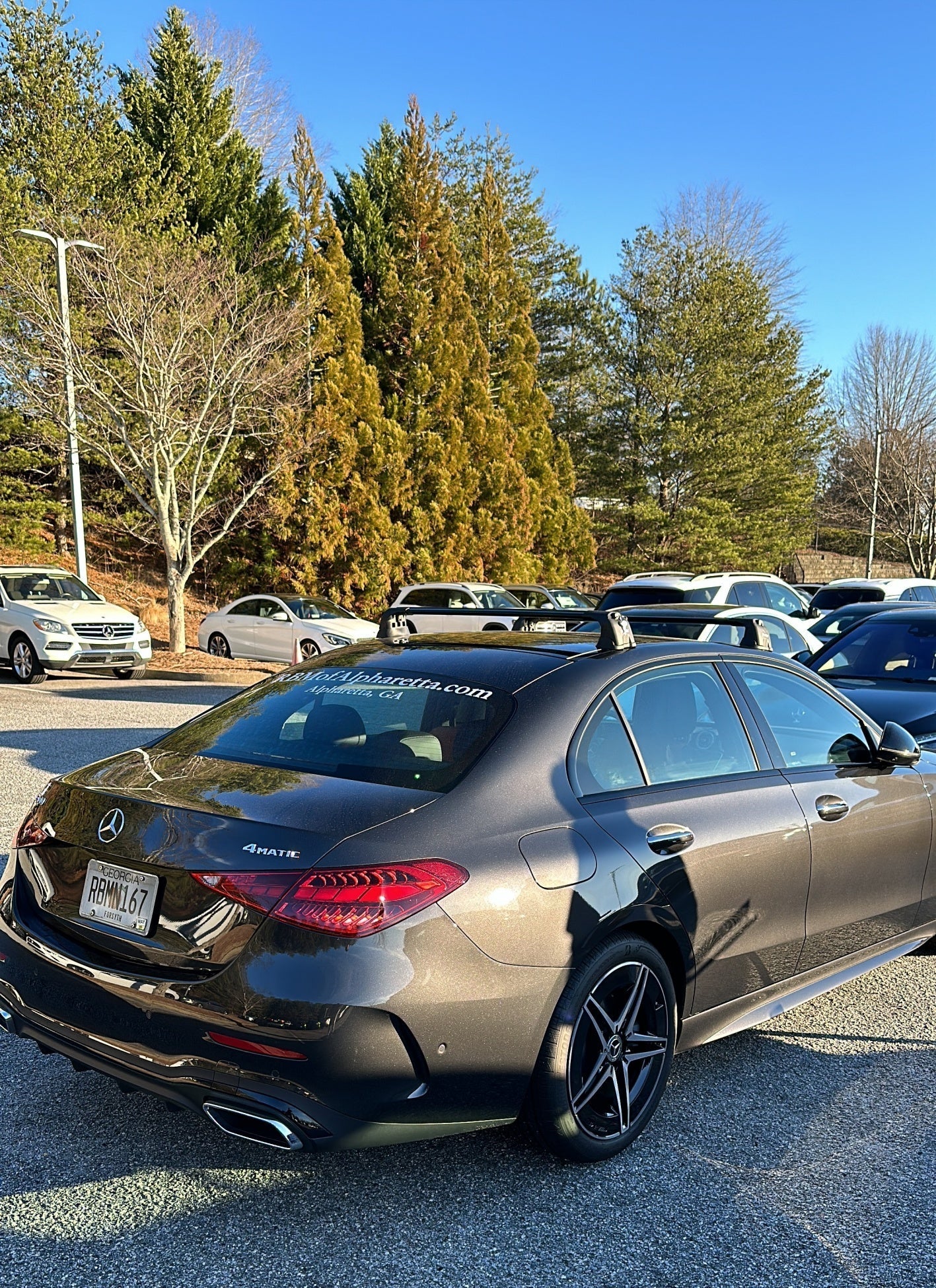 Paw Mercedes C-Serisi Sedan (W206) 2022-2025 Ara Atkı Portbagaj Taşıyıcı - Pro 3 Gri