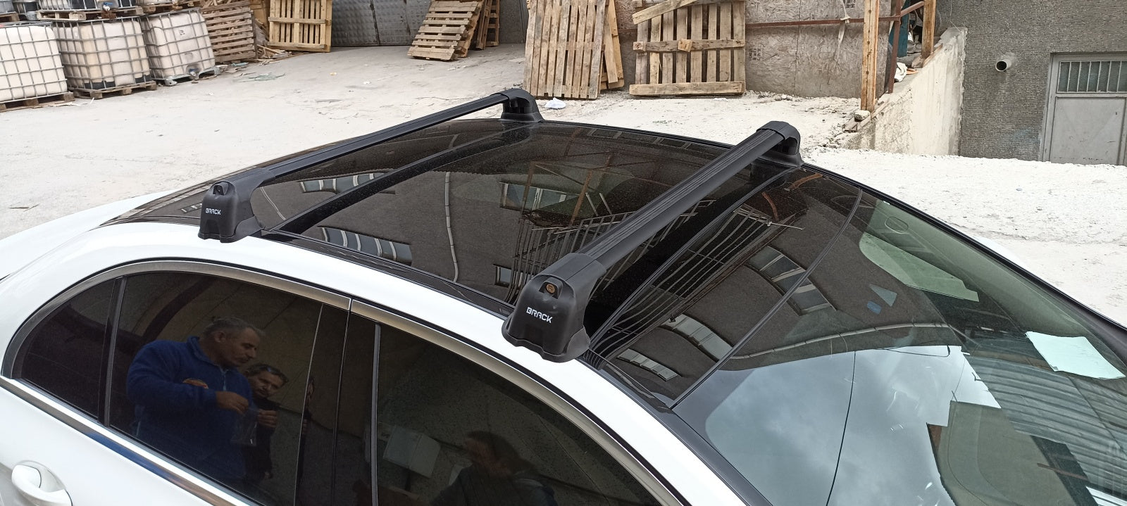 Paw Mercedes-Benz E-Serisi Sedan (W214) 2024-2025 Ara Atkı Portbagaj Taşıyıcı - Pro 3 Gri