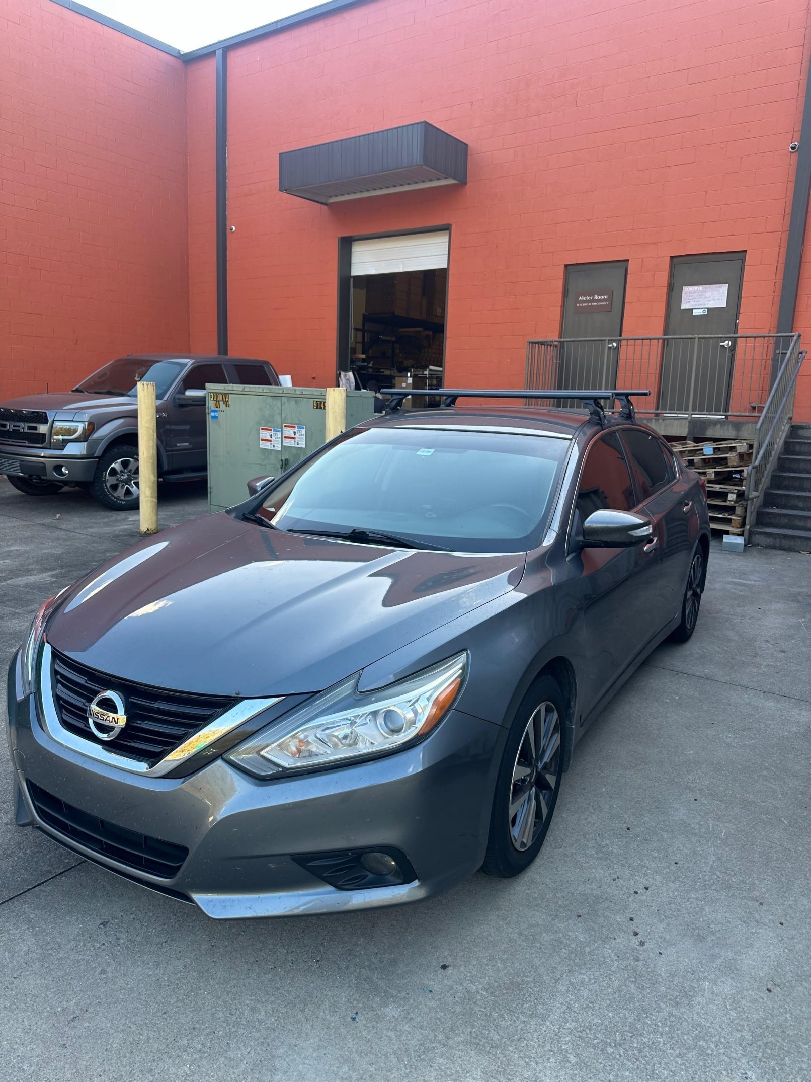 Nissan Maxima 2016-2023 Oluksuz Üst Tavan Portbagaj Taşıyıcı Ara Atkısı Toros Serisi Pro 4 Gri