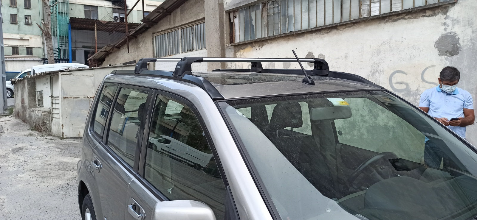 Nissan X-Trail T31 2007-2014 Portbagaj Taşıyıcı Ara Atkisi - Ara Çubuk Paw Pro 2 Siyah